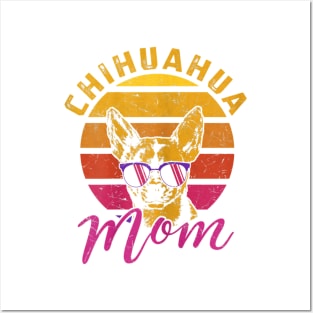 Chihuahua Mom Retro Vintage Posters and Art